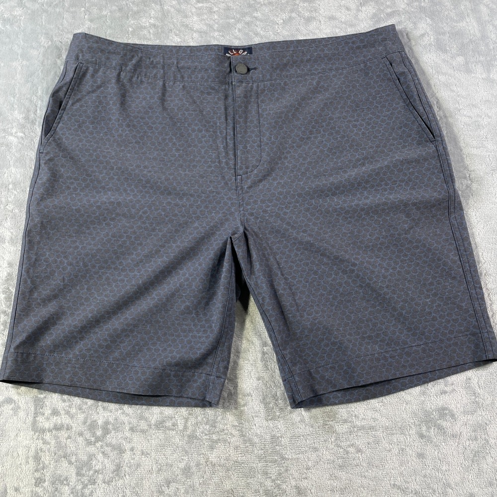 Faherty Shorts All Day Performance Mens 38 Gray 9"‎ Hybrid Lightweight Beach